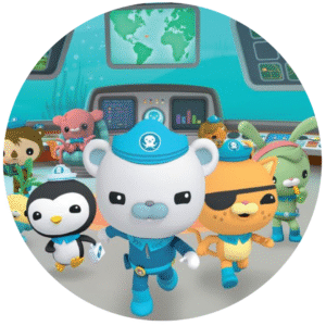Descubre el mundo submarino con cada mordida de nuestras obleas de Octonauts