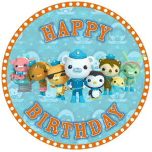 Obleas Comestibles de Octonauts: ¡El toqueperfecto para tus pequeñas exploraciones submarinas!