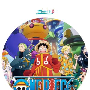 Obleas Comestibles One Piece para Celebraciones Piratas