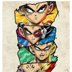 Obleas Comestibles Saiyan: El Sabor de la Amistad y la Rivalidad entre Goku y Vegeta. Dragon Ball
