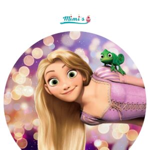 Rapunzel en tu Tarta: Obleas Comestibles que Transforman Momentos Comunes en Historias Mágicas