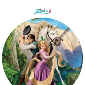 Sabor que Enreda: Obleas Comestibles Rapunzel para Celebraciones Únicas