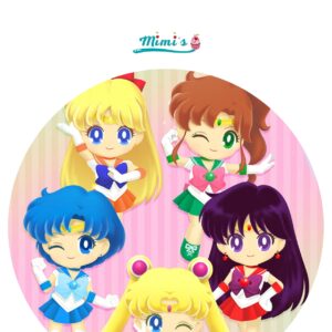 Fiesta Sailor: Obleas Comestibles que Añaden Encanto a tu Celebración. Salir Moon