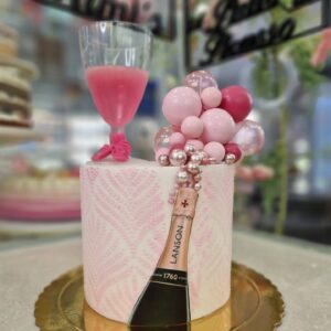 Tarta de Cumpleaños Champagne