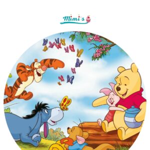 Magia Dulce con Winnie the Pooh: Obleas Comestibles que Endulzan tus Creaciones