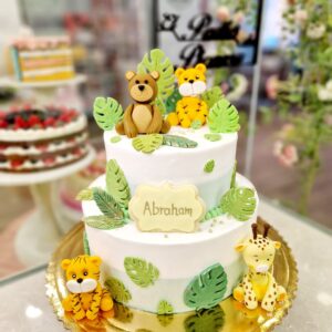 Tarta Cumpleaños Jungla Animales