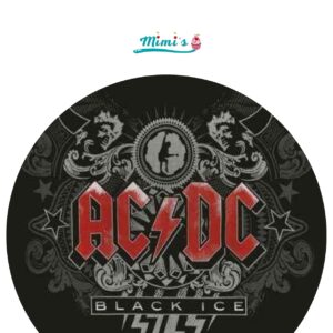 Celebra con Estilo Rockero: Obleas Comestibles AC/DC para Momentos de Pura Energía