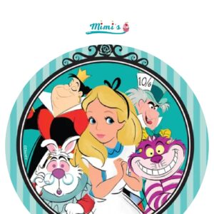 Sabores Fantásticos: Obleas Comestibles Inspiradas en Alicia en el País de las Maravilla