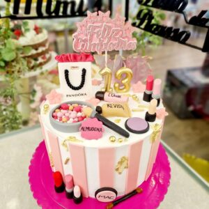 Tarta Cumpleaños Maquillaje Make Up Chanel
