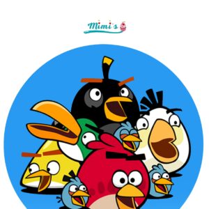 ¡Apunta, Dispara, Saborea! Obleas Comestibles Angry Birds para Celebraciones Llenas de Emoción