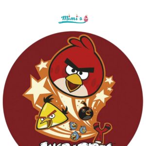 Obleas Comestibles Angry Birds para Cumpleaños Cargados de Diversión"