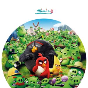 Obleas Comestibles Angry Birds para Momentos de Diversión