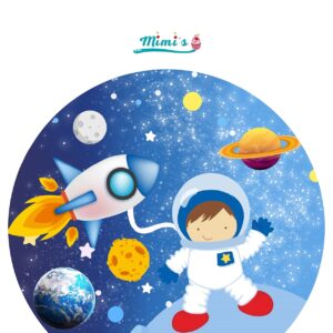 Explora el Sabor del Espacio: Obleas Comestibles Astronauta para Aventuras Dulces
