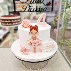 Tarta Cumpleaños Bailarina Ballet