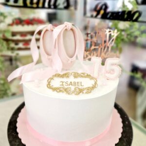 Tarta Cumpleaños Bailarina Ballet