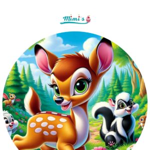 Mundo de Bambi: Obleas Comestibles para Celebraciones