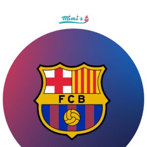 Obleas Comestibles Barcelona FC para Fiestas Inolvidables