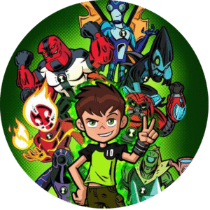 Ben 10: Poderes y Héroes Obleas Comestibles