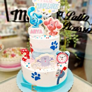 Tarta Cumpleaños Las Pistas de Blue