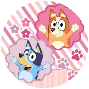 Haz de Tus Pasteles una Aventura con las Obleas Comestibles de Bluey