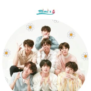 Festeja con Flair: Obleas Comestibles BTS que Elevan tus Celebraciones