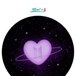 ¡BTS En Tu Mesa! Obleas Comestibles para Celebraciones de Alta Energía