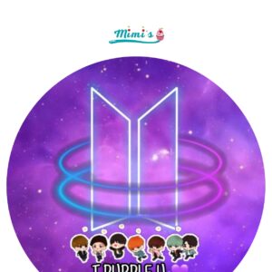Dulces Notas de BTS: Obleas Comestibles para Fanáticos Gourmet