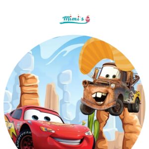¡Dale un Toque Único a tus Celebraciones con Obleas Comestibles Cars!