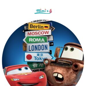¡El Toque Perfecto para tus Fiestas con Obleas Comestibles Cars!