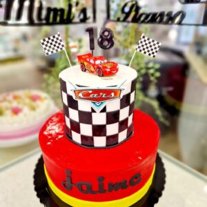 Tarta Cumpleaños Cars Rayo Mcqueen