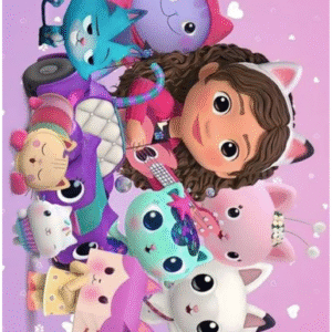 Descubre la magia de la Casa de Mu?ecas Gaby con nuestras Obleas Comestibles Personalizables