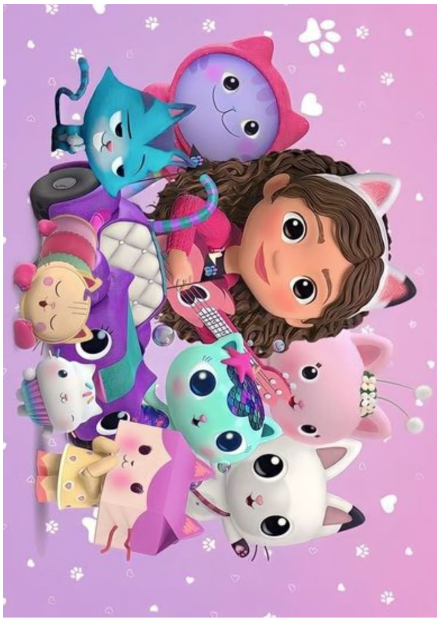 Descubre la magia de la Casa de Mu?ecas Gaby con nuestras Obleas Comestibles Personalizables