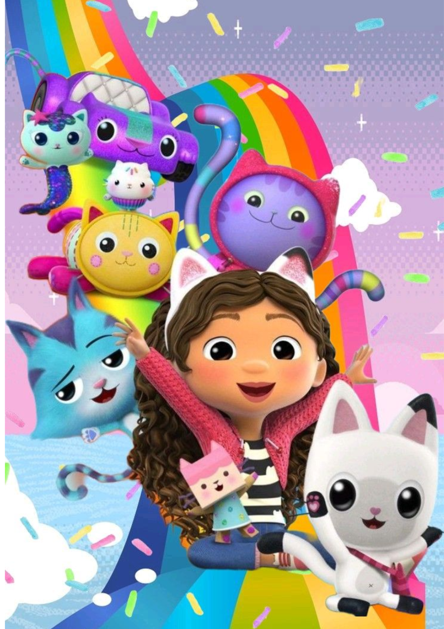 Descubre la magia de la Casa de Mu?ecas Gaby con nuestras Obleas Comestibles Personalizables