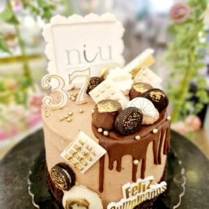 Tarta Cumpleaños Chocolate Oreo Kit Kat Filipinos Bombones