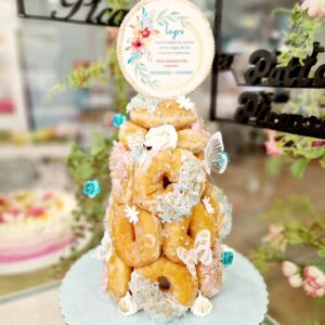 Tarta Cumpleaños Donuts