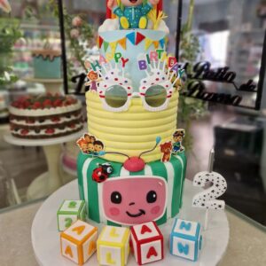 ¡Celebra en grande con nuestra increíble Tarta de Cocomelon!