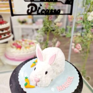Tarta Cumpleaños Conejo Pascua