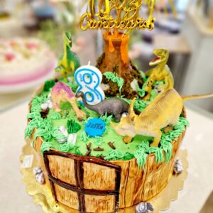 Tarta Cumpleaños Dinosaurios