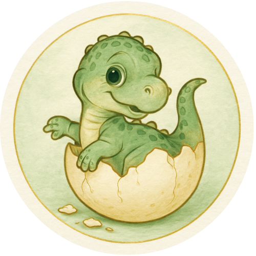 Oblea Comestible compatible con Dinosaurio, Dino