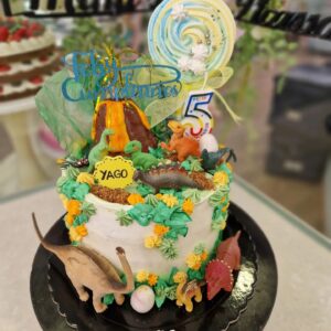 Tarta Cumpleaños Dinosaurios