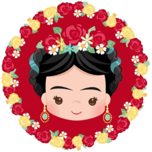 Arte Mexicano en Obleas Comestibles - Frida Kahlo