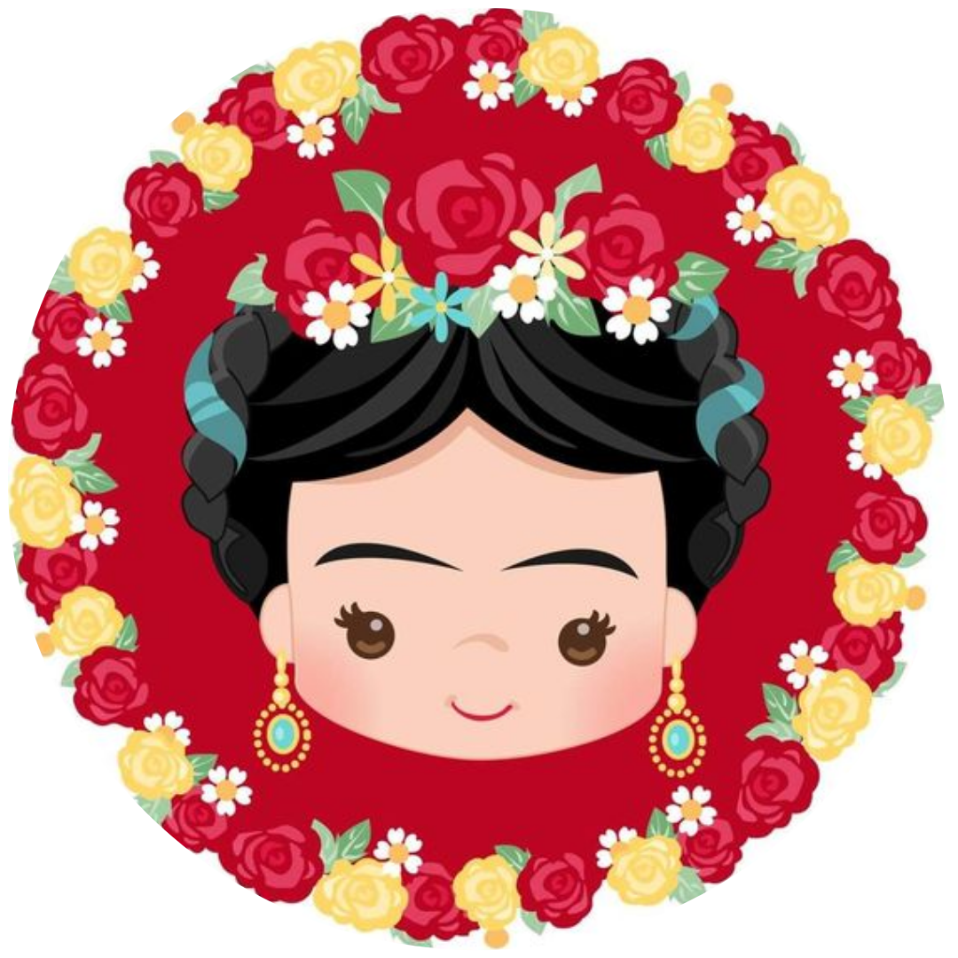 Arte Mexicano en Obleas Comestibles - Frida Kahlo