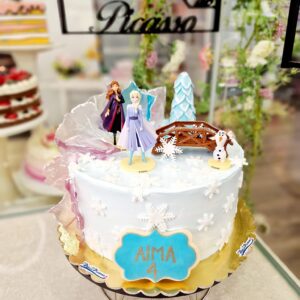Tarta Cumpleaños Frozen