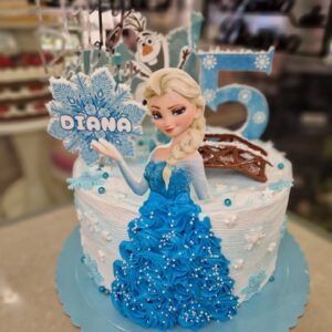 Tarta Cumpleaños Frozen