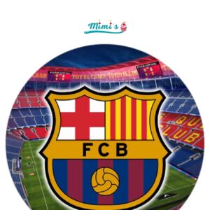 Oblea Comestible Barcelona FC