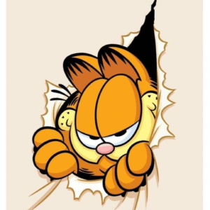 Obleas tem?ticas de Garfield: Del?itate con el sabor del humor