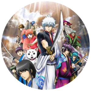 Un toque de samurái: Obleas comestibles temáticas de Gintama