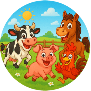 Oblea Comestible compatible con Granja, tem?tica compatible Granja de Zenon