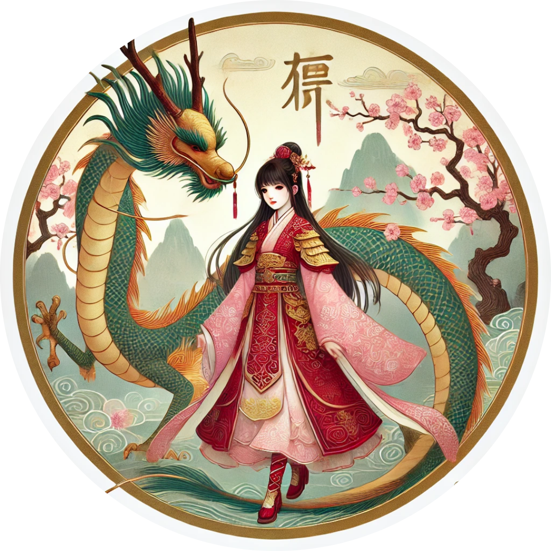 Oblea Comestible compatible con Guerrera Oriental, mulan