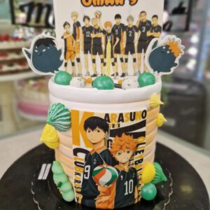 Haikyuu ¡Saca el punto ganador con nuestra Tarta!